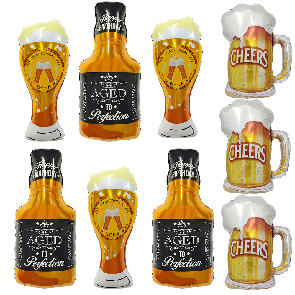 Beer And Wine Festival - 3 бокала для виски, 3 веселые