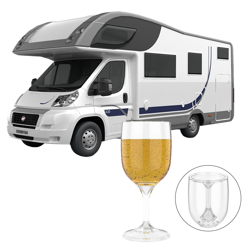 Wine & Beer Hydrometer - Портативный бокал для вина на колесах,