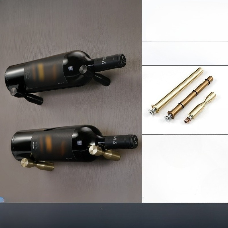 Wine Rack Wall Mount - 2 пары настенных подставок для вина,