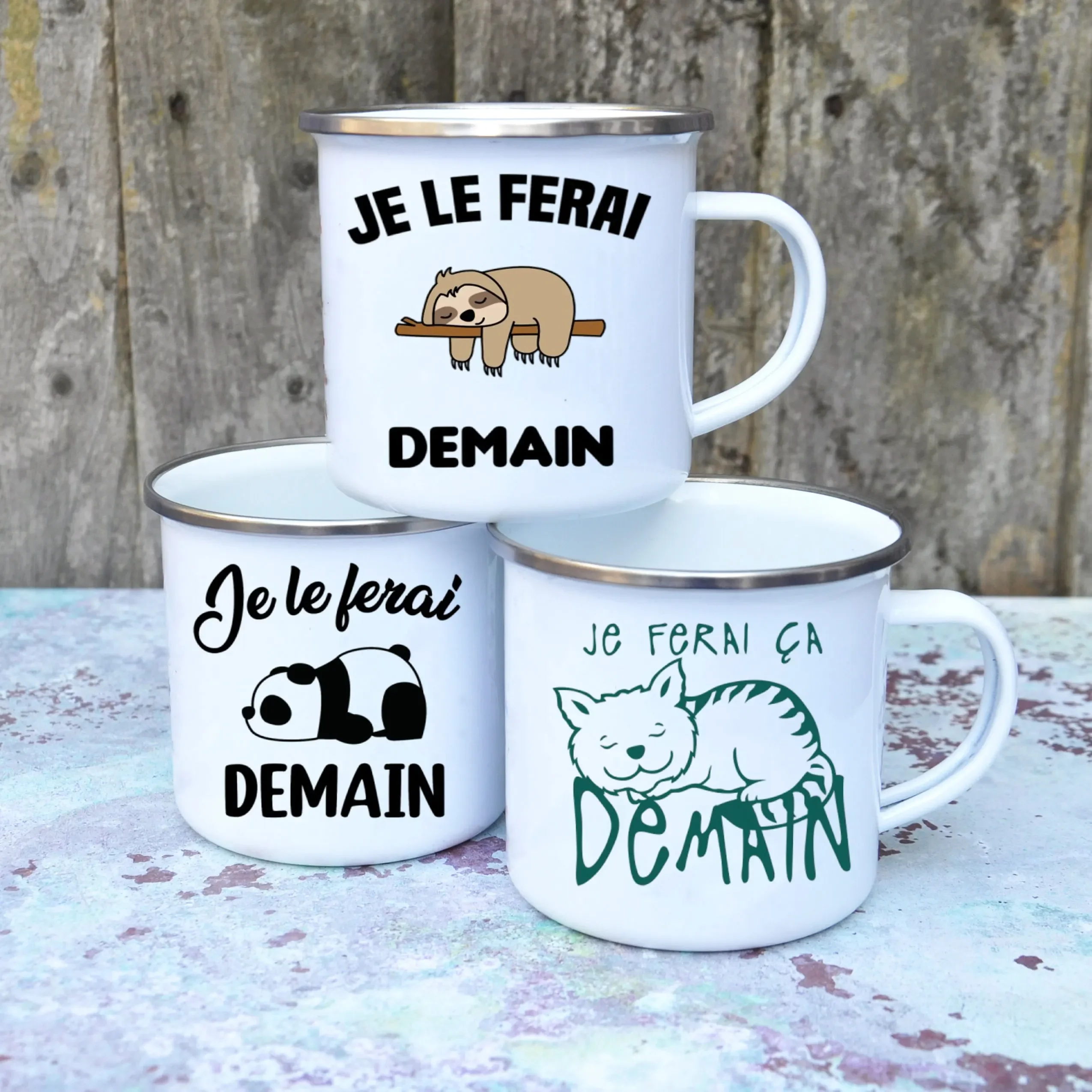 Cute Enamel Coffee Mug French  – обзор и цена Beer And Wine Festival