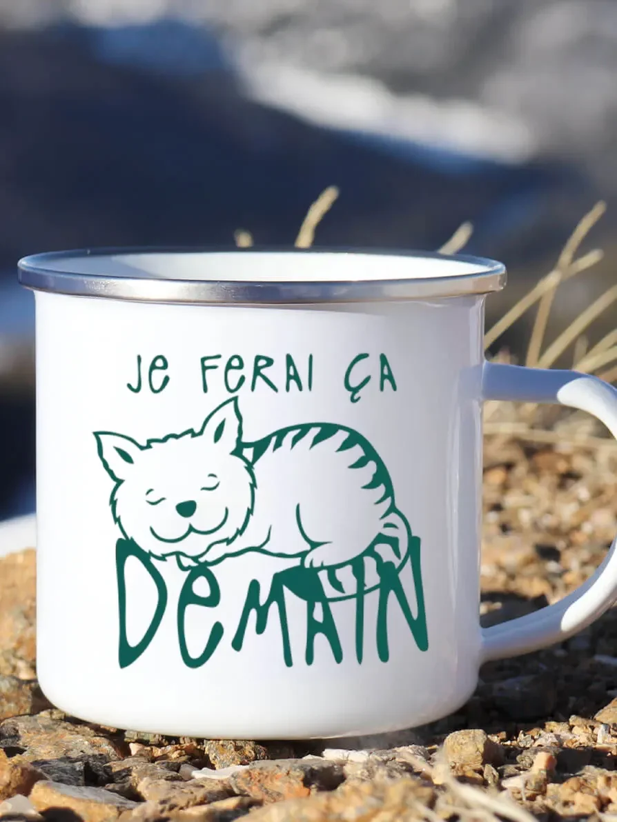 Cute Enamel Coffee Mug French  – обзор и цена Beer And Wine Festival