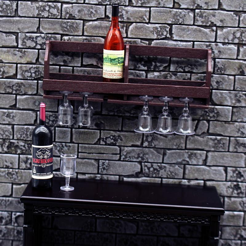 1 комплект, имитация кукольног – обзор и цена Wine Rack Wall Mount