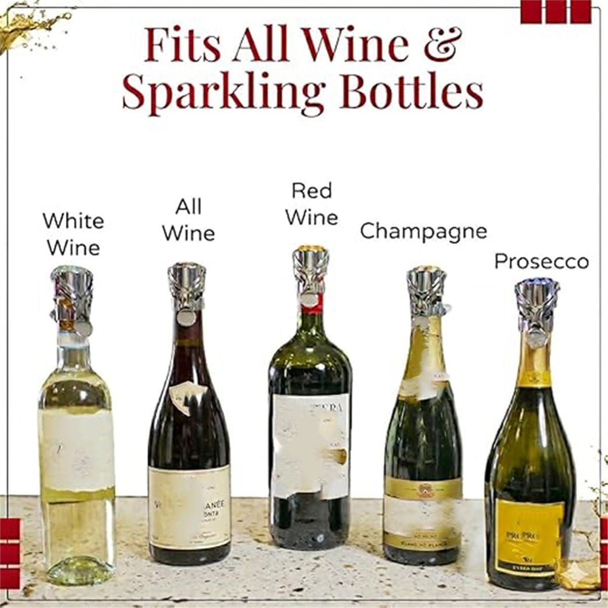 (A02R) Набор из 2 пробок для в – обзор и цена Wine & Beer Packages