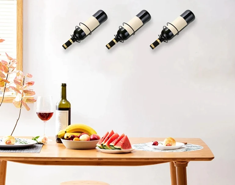 Набор из 6 настенных винных ст – обзор и цена Wine Rack Wall Mount